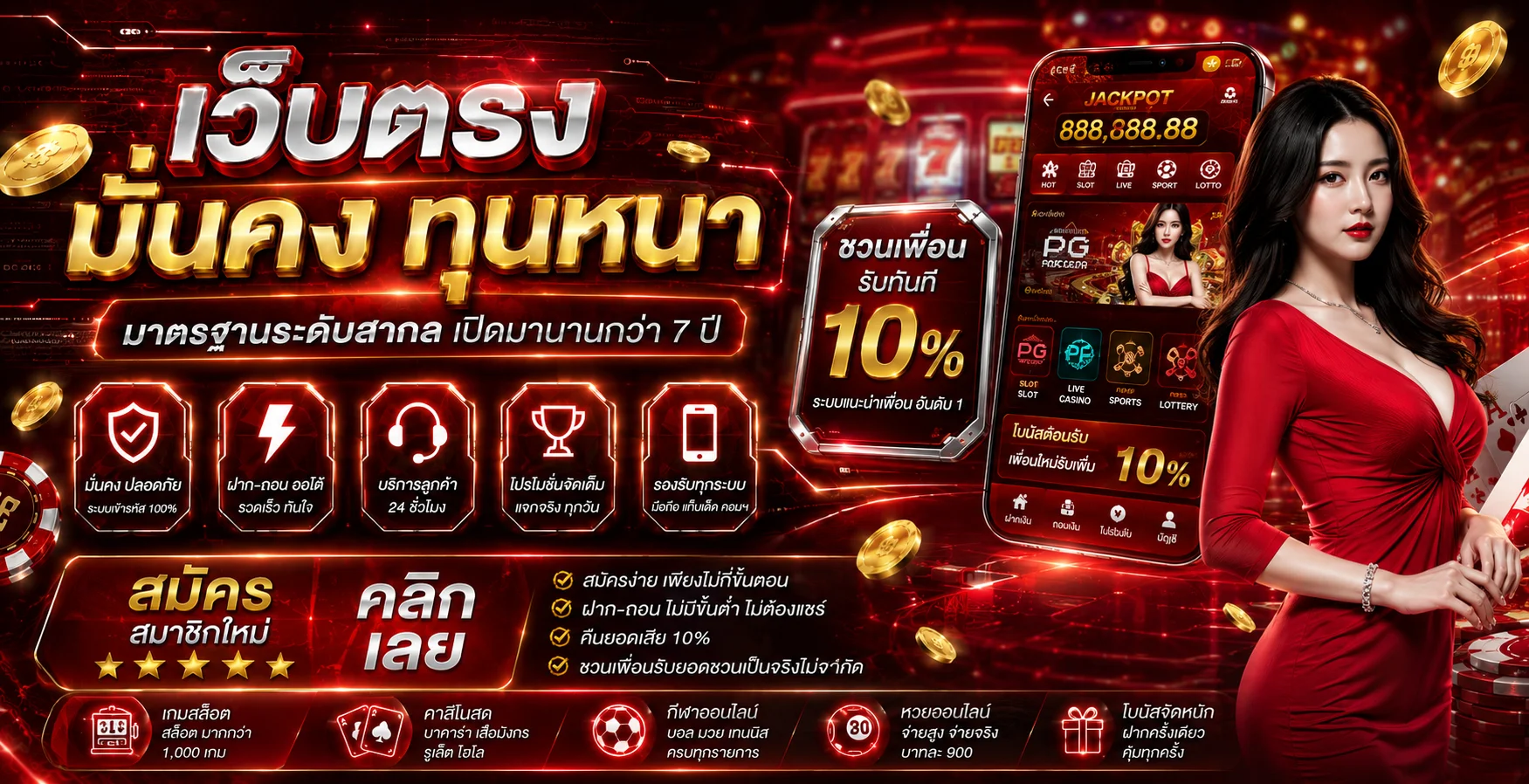 รวมหมวดเกมบน UKVVIP สล็อต บาคาร่า บอล หวย